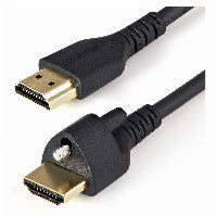 StarTech StarTech 1m HDMI Cable with Locking Screw - 4K 60Hz HDR - High Speed HDMI 2.0 Monitor Cable with Ethernet - M/M
