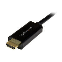StarTech DisplayPort auf HDMI Kabel - 5m - DP zu HDMI Adapter mit Kabel - Ultra HD 4K 30Hz - St/St – Ansicht 4