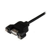 StarTech StarTech 1 ft Panel Mount USB Cable A to A - F/M – Ansicht 2