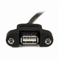 StarTech StarTech 1 ft Panel Mount USB Cable A to A - F/M – Ansicht 3