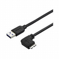 StarTech StarTech Slim Micro USB 3.0 Cable - M/M - Right-Angle Micro-USB - 0.5m 20in