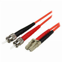 StarTech 1m Multimode 50/125 Duplex Fiber Patch Cable LC ST