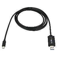 StarTech StarTech USB-C auf USB Datentransferkabel fr Mac und Windows - USB 3.0 - USB C Datenkabel / Linkkabel - USB Type C Kabel – Ansicht 3