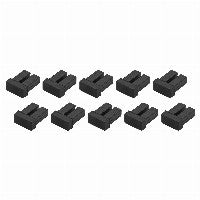 StarTech Fiber Optic Dust Caps - 10 Pack - for LC Ports - SFP Dust Cover - SFP Dust Cap - SFP Port Cover – Ansicht 2