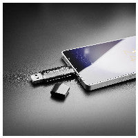 Intenso 3544491 USB-Stick 128 GB USB Type-A / USB Type-C 3.2 Gen 1 (3.1 Gen 1) Schwarz