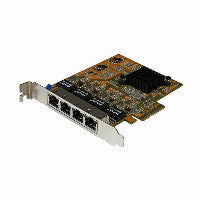 STARTECH.COM 4 Port PCIe Gigabit Netzwerkkarte - Quad Port PCI Express GbE NIC