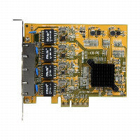 StarTech STARTECH.COM 4 Port PCIe Gigabit Netzwerkkarte - Quad Port PCI Express GbE NIC – Ansicht 2