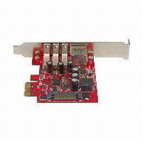 StarTech STARTECH.COM 3 Port PCI Express USB 3.0 Karte mit Gigabit Ethernet - 3-fach PCIe USB Schnittstellenkarte mit GbE Anschluss – Ansicht 4