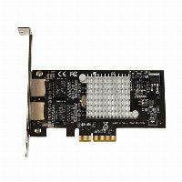 StarTech STARTECH.COM 2 Port PCI Express / PCIe Gigabit Ethernet Netzwerkkarte 2x RJ45 - PCI-e Intel i350 NIC Server Adapter – Ansicht 2