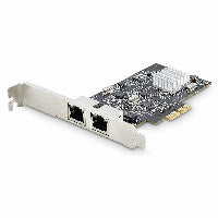 StarTech STARTECH.COM 2-Port 2.5 Gbit PCIe Netzwerkkarte Intel I225-V Dual-Port Computer LAN Karte