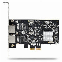 StarTech STARTECH.COM 2-Port 2.5 Gbit PCIe Netzwerkkarte Intel I225-V Dual-Port Computer LAN Karte Multi-Gigabit NIC 2.5G PCI Express Server – Ansicht 3