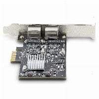 StarTech STARTECH.COM 2-Port 2.5 Gbit PCIe Netzwerkkarte Intel I225-V Dual-Port Computer LAN Karte Multi-Gigabit NIC 2.5G PCI Express Server – Ansicht 5