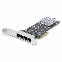 StarTech STARTECH.COM 4-Port 2.5 Gbit PCIe Netzwerkkarte Intel I225-V Dual-Port Computer LAN Karte