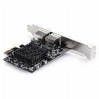 StarTech STARTECH.COM 2-Port 5Gbit Netzwerkkarte PCI Express NIC Realtek RTL8126 Windows und Linux Multi-Gigabit LAN 1G 2.5G 5G – Ansicht 2