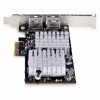StarTech STARTECH.COM 2-Port 10Gbe Netzwerkkarte PCIe Ethernet 10 Gigabit Karte fr PCs/Server PCI Express Netzwerkkarte/10gb LAN Karte – Ansicht 4