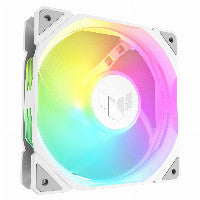 ASUS 120 mm ASUS TUF GAMING TR120 ARGB 3x Gehäuselüfter weiß, 120 mm, PWM – Ansicht 3