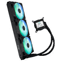 ASUS K ASUS PRIME LC 360 ARGB LCD Schwarz Komplettwasserkühlung für CPUs – Ansicht 5