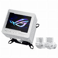 ASUS K ASUS ROG Ryujin III WB White LCD CPU-Wasserblock – Ansicht 2