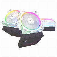 ASUS 120mm ASUS PRIME MR120 ARGB Reverse Triple Pack Gehäuselüfter weiß, 120 mm, PWM – Ansicht 2