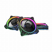 ASUS 120mm ASUS PRIME MR120 ARGB Reverse Triple Pack Gehäuselüfter schwarz, 120 mm, PWM