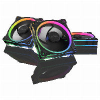 ASUS 120mm ASUS PRIME MR120 ARGB Reverse Triple Pack Gehäuselüfter schwarz, 120 mm, PWM – Ansicht 2