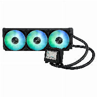ASUS K ASUS MAX GAMING LC 360 ARGB LCD Black Komplettwasserkühlung für CPUs