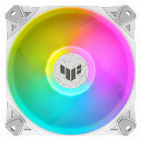 ASUS 120mm ASUS TUF GAMING TF120 ARGB Gehäuselüfter, 3er Set, white 120 mm, PWM – Ansicht 4