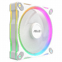 ASUS 120mm ASUS PRIME MR120 ARGB Gehäuselüfter weiß, 120 mm, PWM – Ansicht 2