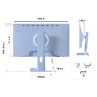 JAPANNEXT FHD Gaming Monitor 60,45cm (23,8") – Ansicht 7