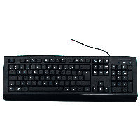 MEDIARANGE Tastatur Standard Keybord black USB 2.0 – Ansicht 2