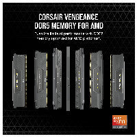 16GB CORSAIR PC 6000 CL36 Vengeance XMP & AMD grey retail