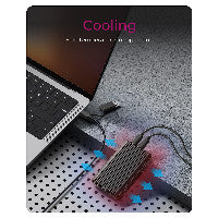 ICY BOX IB-CR601M-C31 M.2 SSD Gehäuse mit Cardreader – Ansicht 3