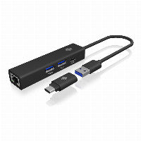ICY BOX IB-HUB1439 LAN/USB Hub LAN/USB Hub – Ansicht 5