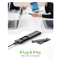 ICY BOX IcyBox Spade Case 1806 NVMe M.2 USB 3.2 Gen 2 Type-C – Ansicht 5