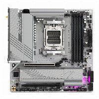 GIGABYTE B650M A ELITE AX ICE (B650.AM5.mATX.DDR5) – Ansicht 2
