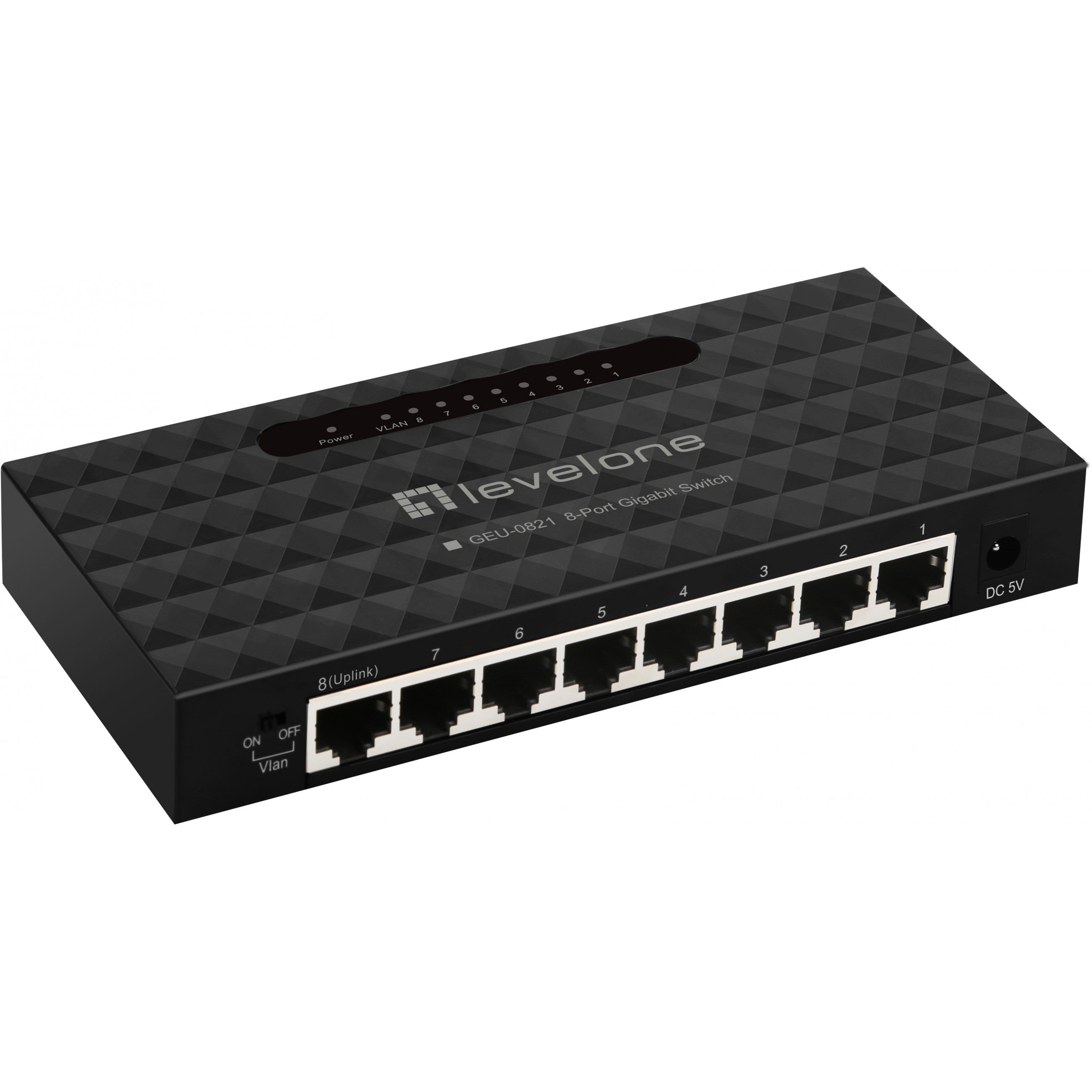 Switch 8x GE GEU-0821 Kunststoff