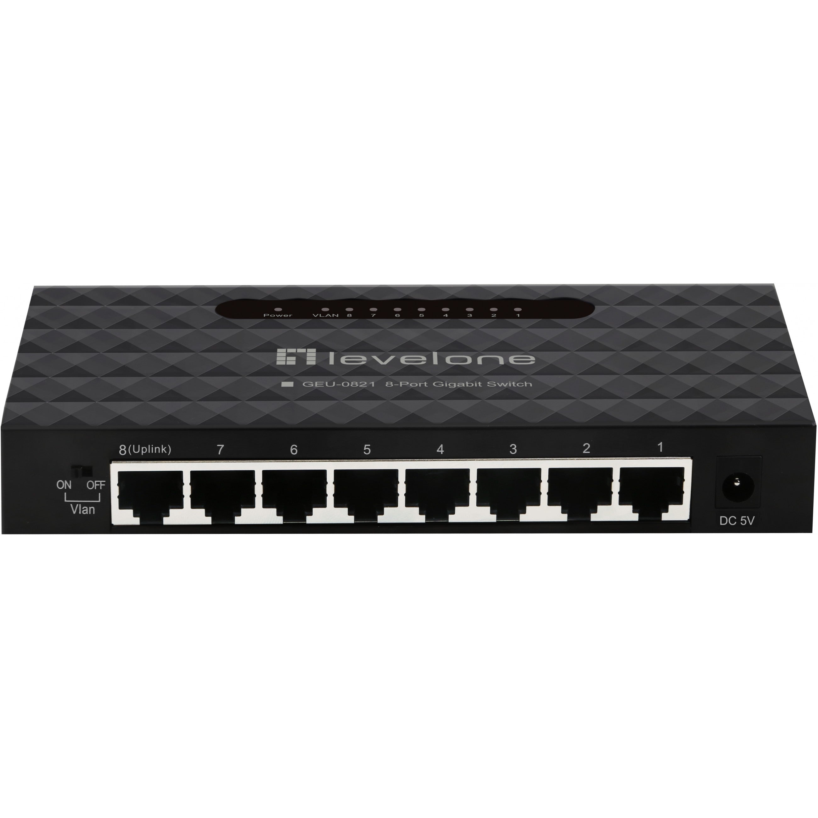 Switch 8x GE GEU-0821 Kunststoff