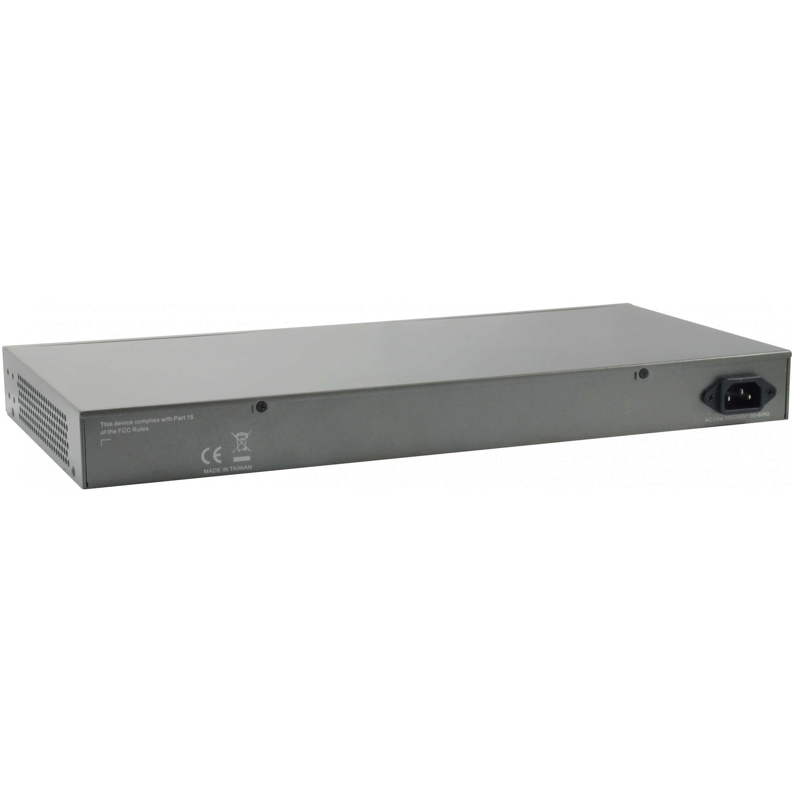 Switch 26x GE GEP-2651 2xGSFP 19" 185W 24xPoE+