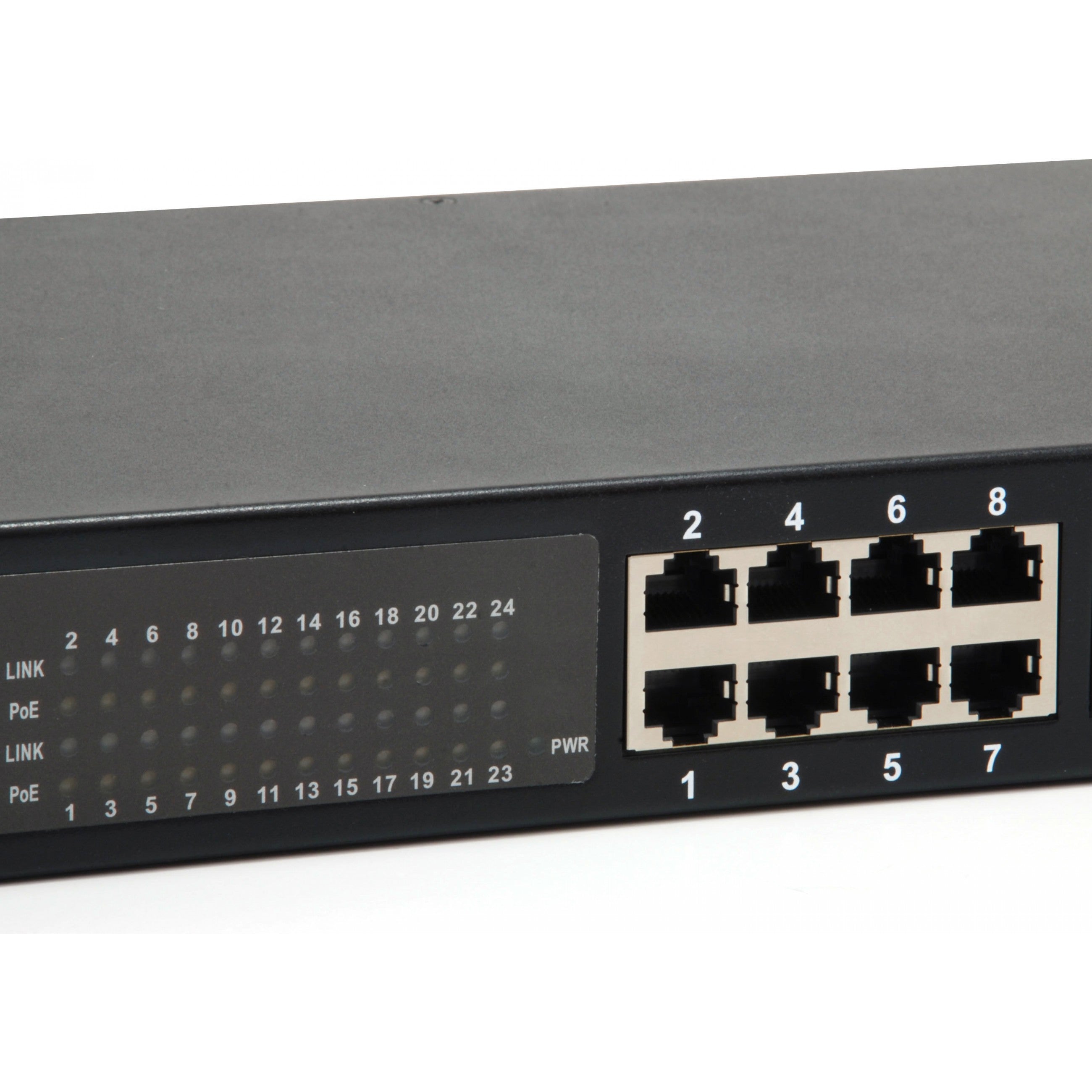 Switch 24x GE GEP-2421W150 19" 150W 24xPoE