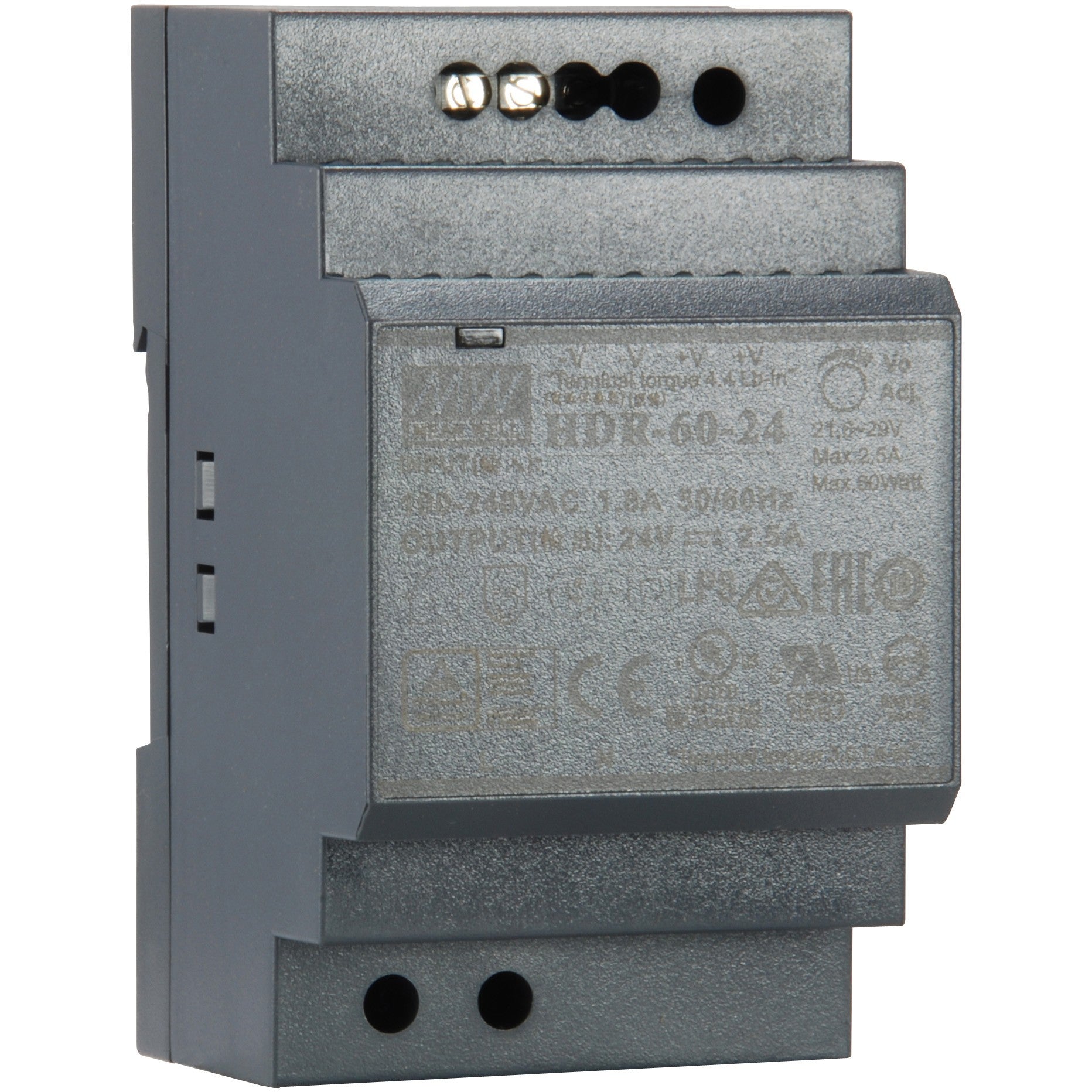 ind. Netzteil POW-2421 24VDC 60W DIN-Schiene
