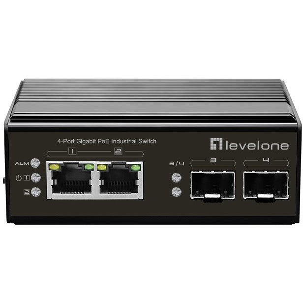 Switch 2x GE IGP-0431 2xGSFP 180W 2xPOE+