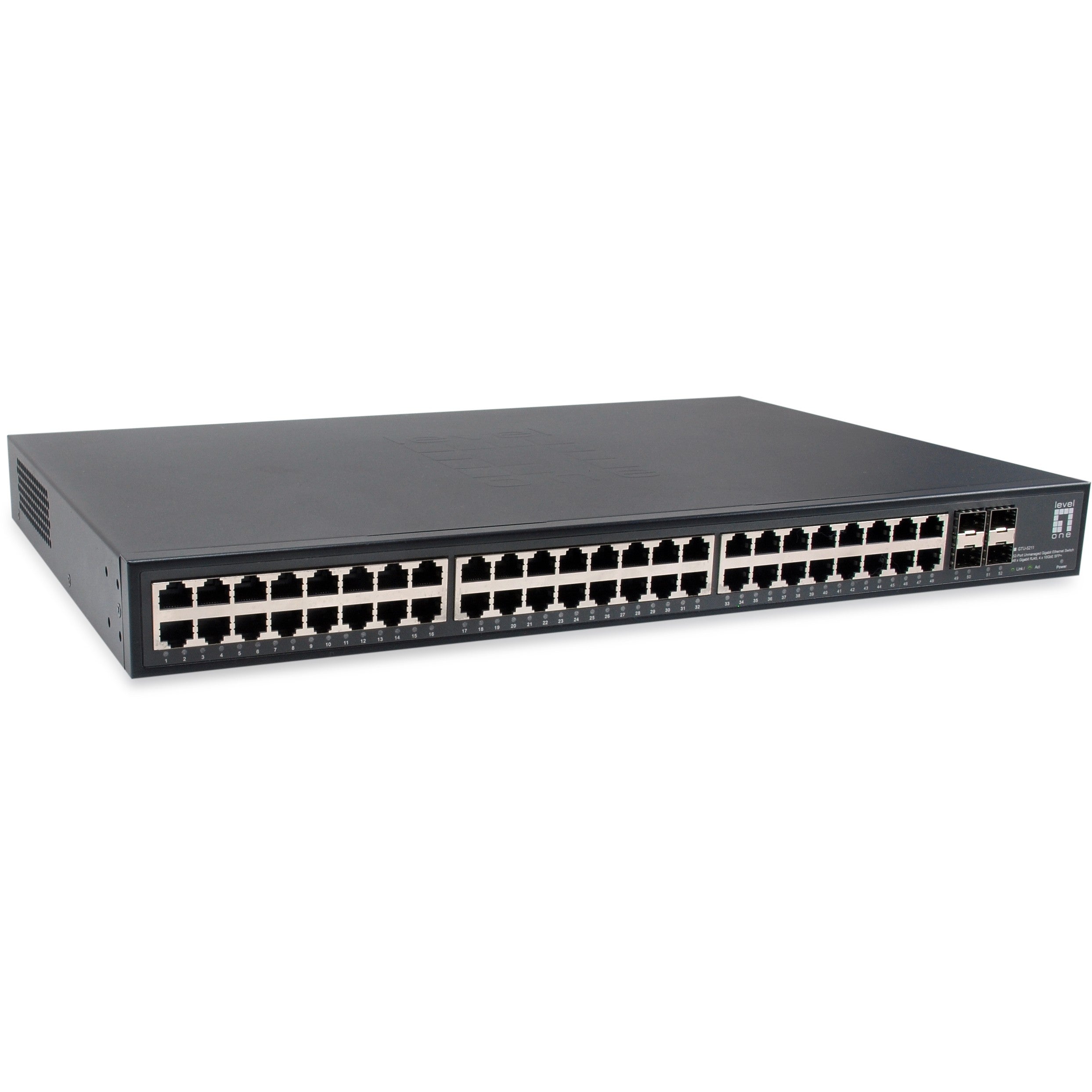 Switch 48x GE GTU-5211 4x10GSFP+19"