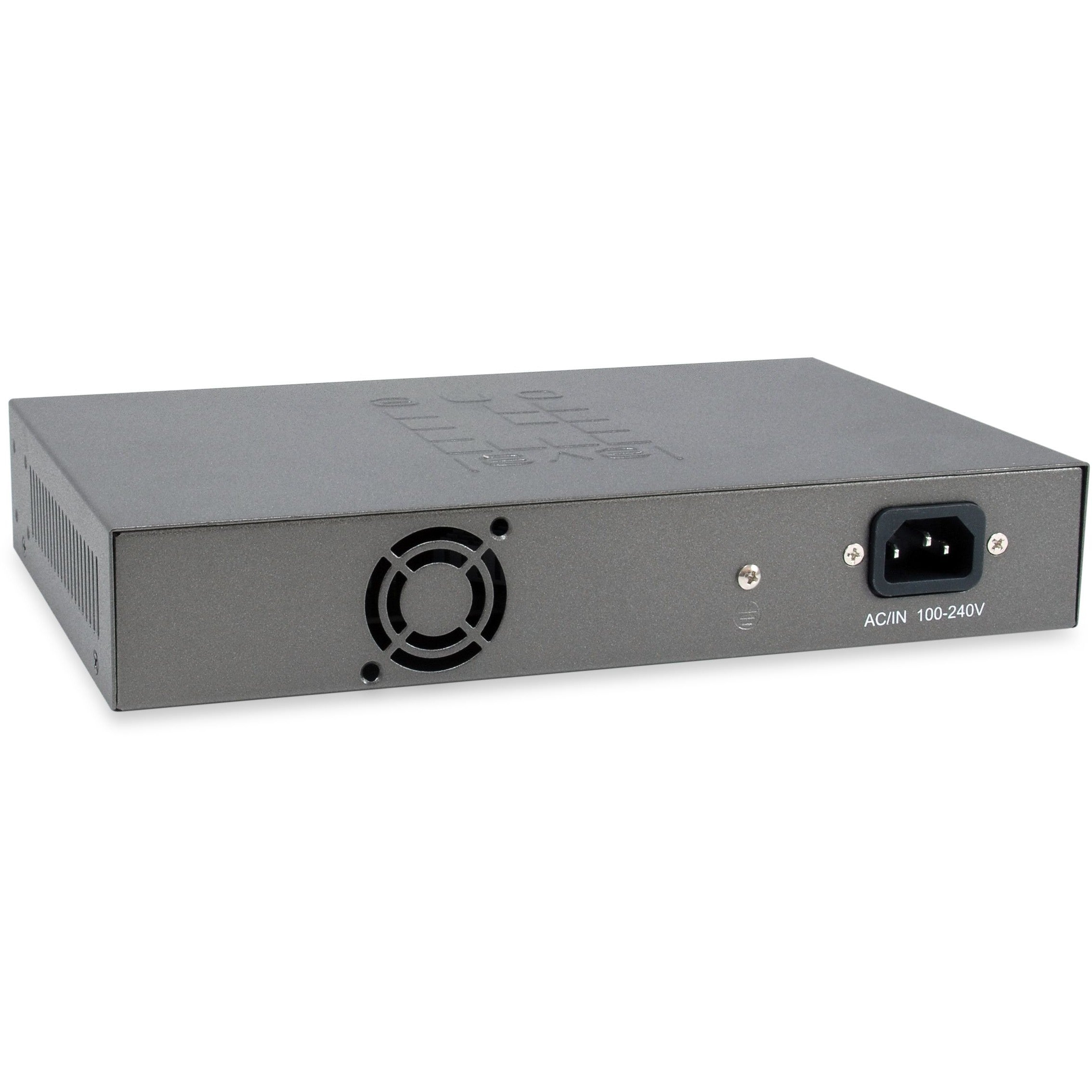Switch 10x GE GEP-1221 2xGSFP 19" 150W 8xPoE+