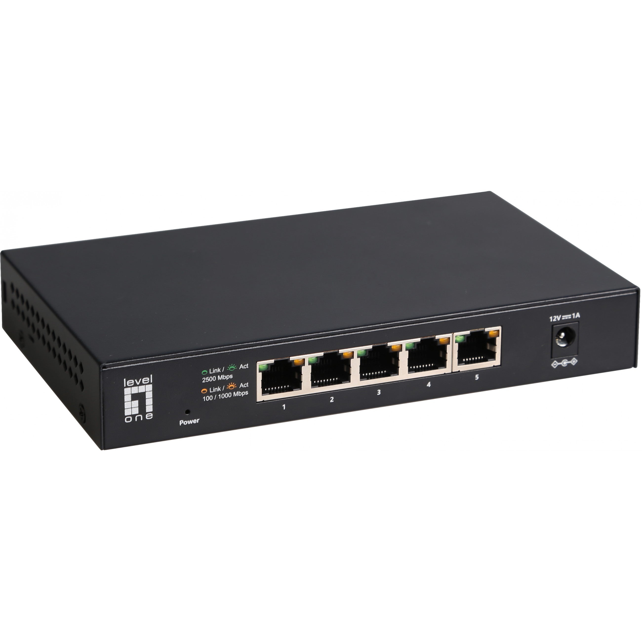 Switch 5x GE GEU-0525 2.5GbE 100/1000Mbps sw