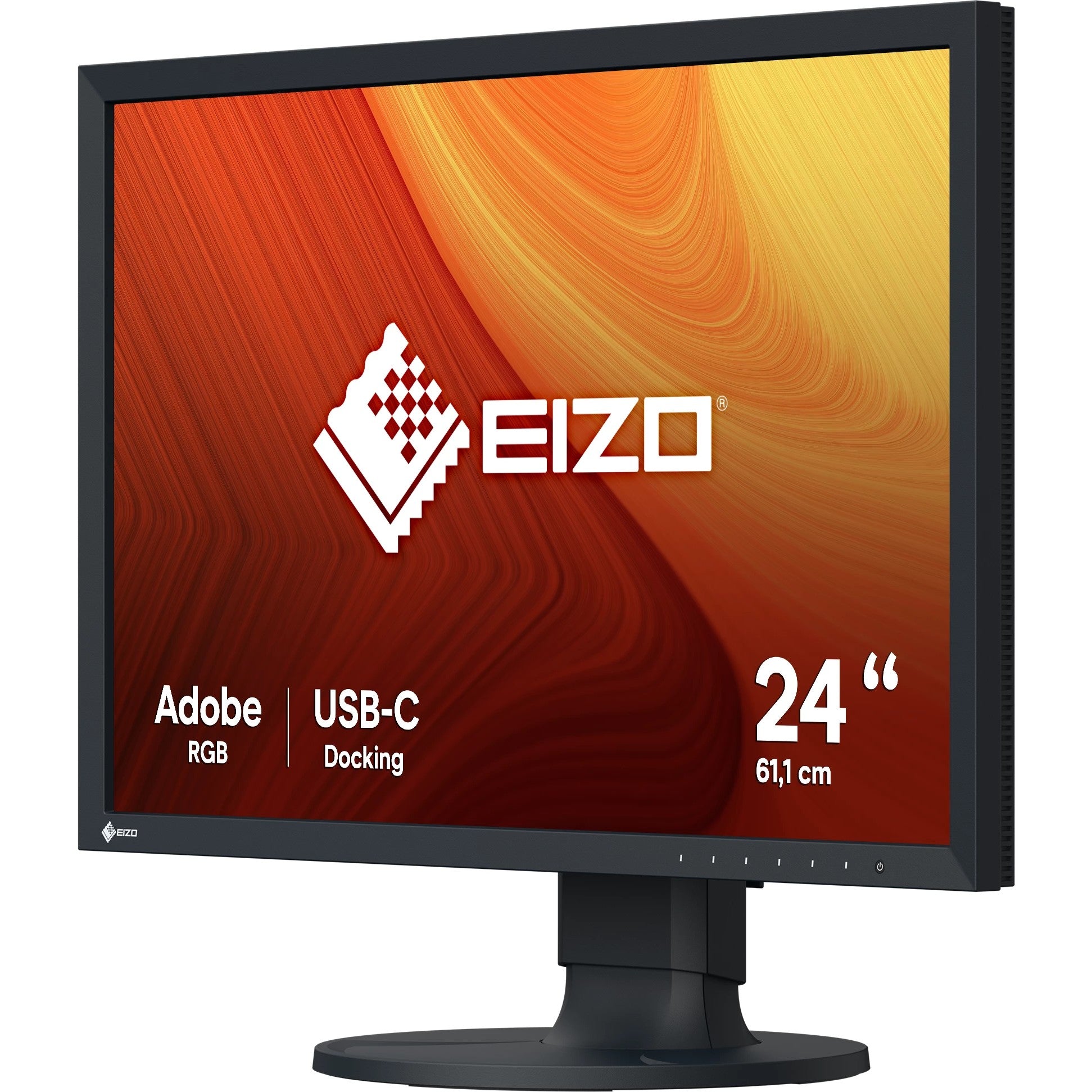 EIZO 61.1cm (24.1") CS2400R 16:10 HDMI+DP+USB-C IPS black retail