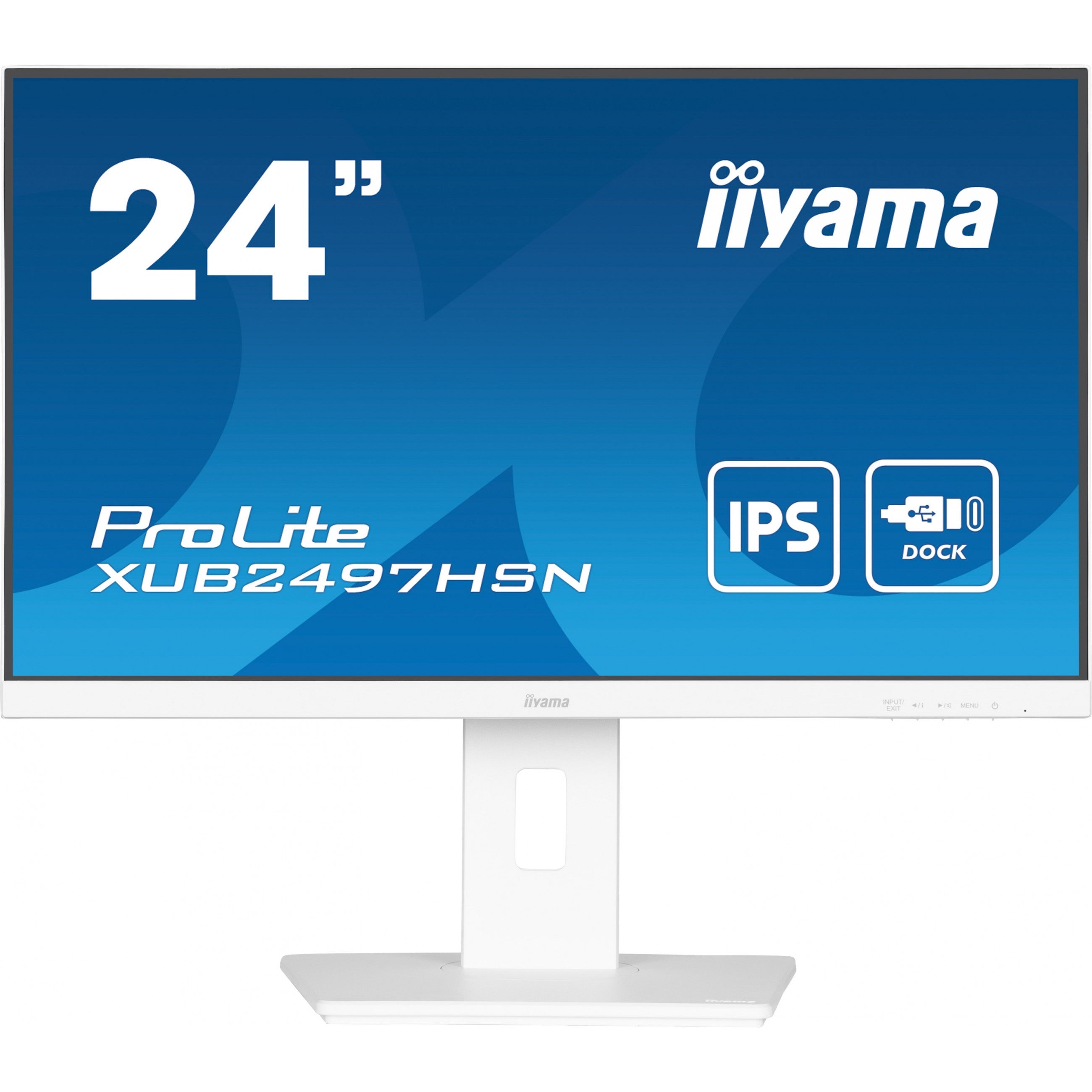IIYAMA 60.5cm (23.8") XUB2497HSN-W2 16:9 HDMI+DP+USB-C Lift
