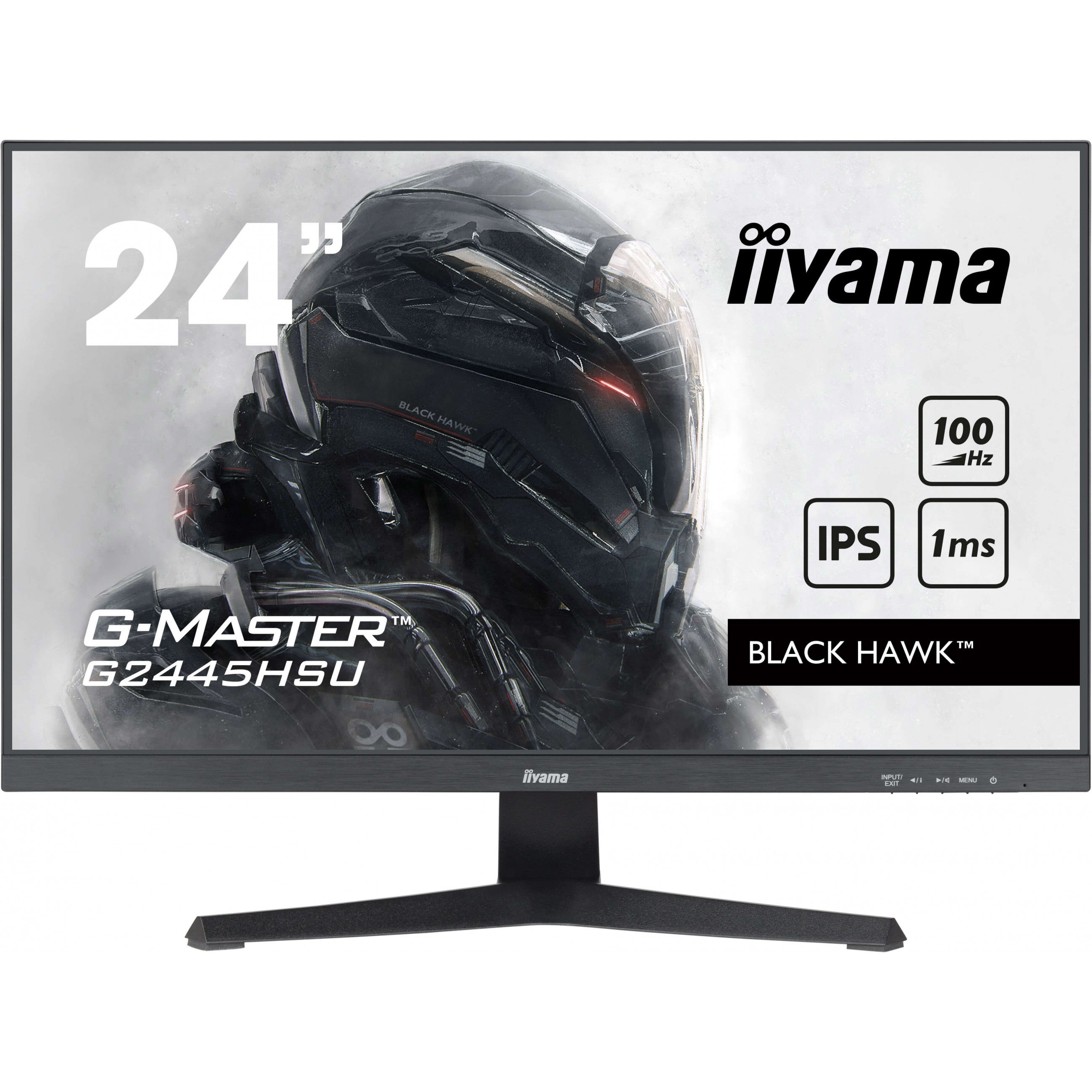 IIYAMA 60.5cm (23.8") G2445HSU-B2 16:9 HDMI+DP+2xUSB Lift