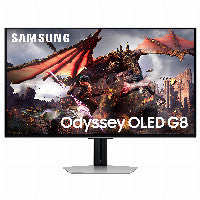 Samsung 80cm/32" (3840x2160) Samsung Odyssey OLED G8 S32DG800SU 16:9 4k 0,03ms 240Hz 2xHDMI DP USB Speaker Black – Ansicht 3