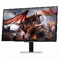 Samsung 80cm/32" (3840x2160) Samsung Odyssey OLED G8 S32DG800SU 16:9 4k 0,03ms 240Hz 2xHDMI DP USB Speaker Black – Ansicht 4
