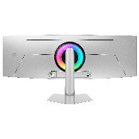 Samsung 124,0cm/49" (5120x1440) Samsung Odyssey G9 G93SD S49DG934SU 32:9 OLED 0,03ms 240Hz DisplayPort HDMI Micro-HDMI VESA HDR FreeSync G-Sync Silvr – Ansicht 2